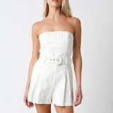 Olivaceous | Stella Strapless Romper | Sweetest Stitch Boutique RVA