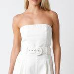 Olivaceous | Stella Strapless Romper | Sweetest Stitch Boutique RVA