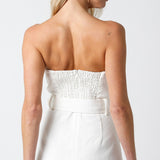 Olivaceous | Stella Strapless Romper | Sweetest Stitch Boutique RVA