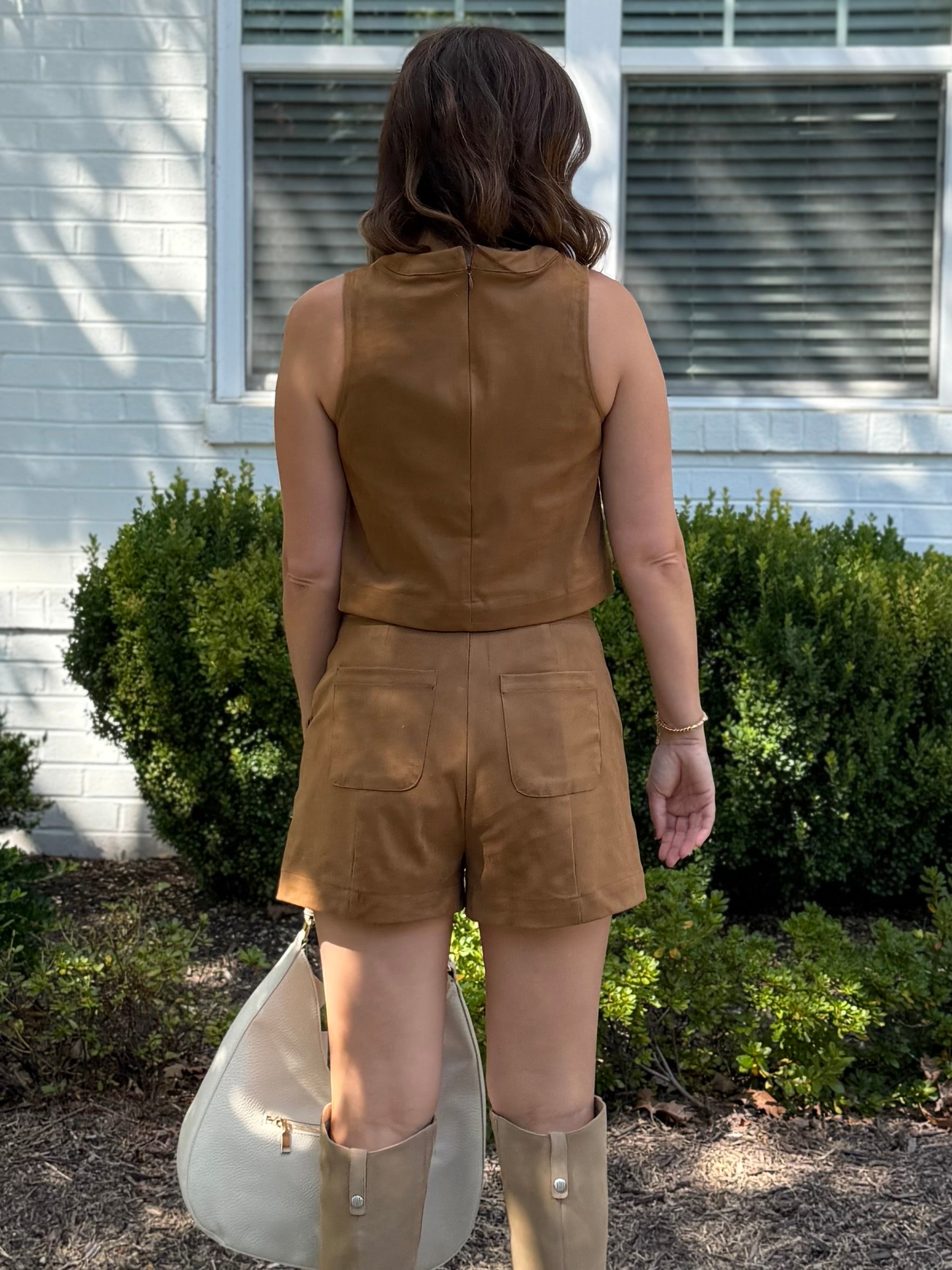Storia | Catalina Suede Shorts | Sweetest Stitch Boutique