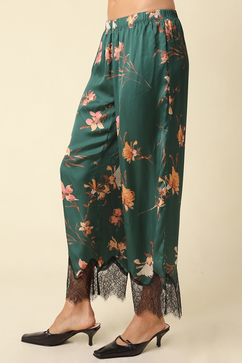 Olivaceous | Ashley Floral Lace Pants | Sweetest Stitch Boutique RVA