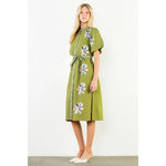 THML | Celine Floral Mid Dress | Sweetest Stitch Boutique Richmond VA