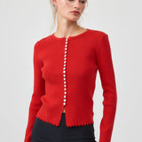 Raisonnel | Ashleigh Slim Fit Ribbed Cardigan | Sweetest Stitch Boutique