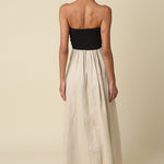 Olivaceous | Aspyn Strapless Maxi Dress | Sweetest Stitch Boutique