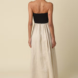 Olivaceous | Aspyn Strapless Maxi Dress | Sweetest Stitch Boutique