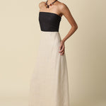 Olivaceous | Aspyn Strapless Maxi Dress | Sweetest Stitch Boutique