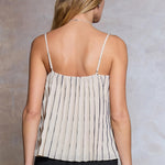 Current Air | Janice Sleeveless Pleated Top | Sweetest Stitch RVA
