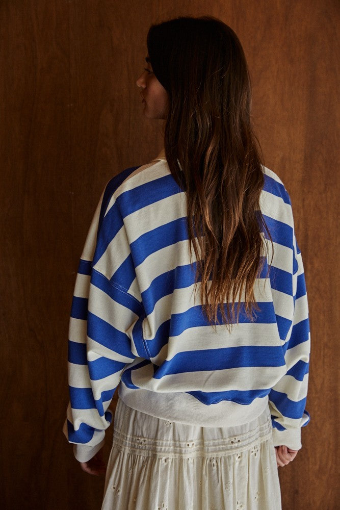 By Together | Riley Striped Rugby Top | Sweetest Stitch Boutique RVA