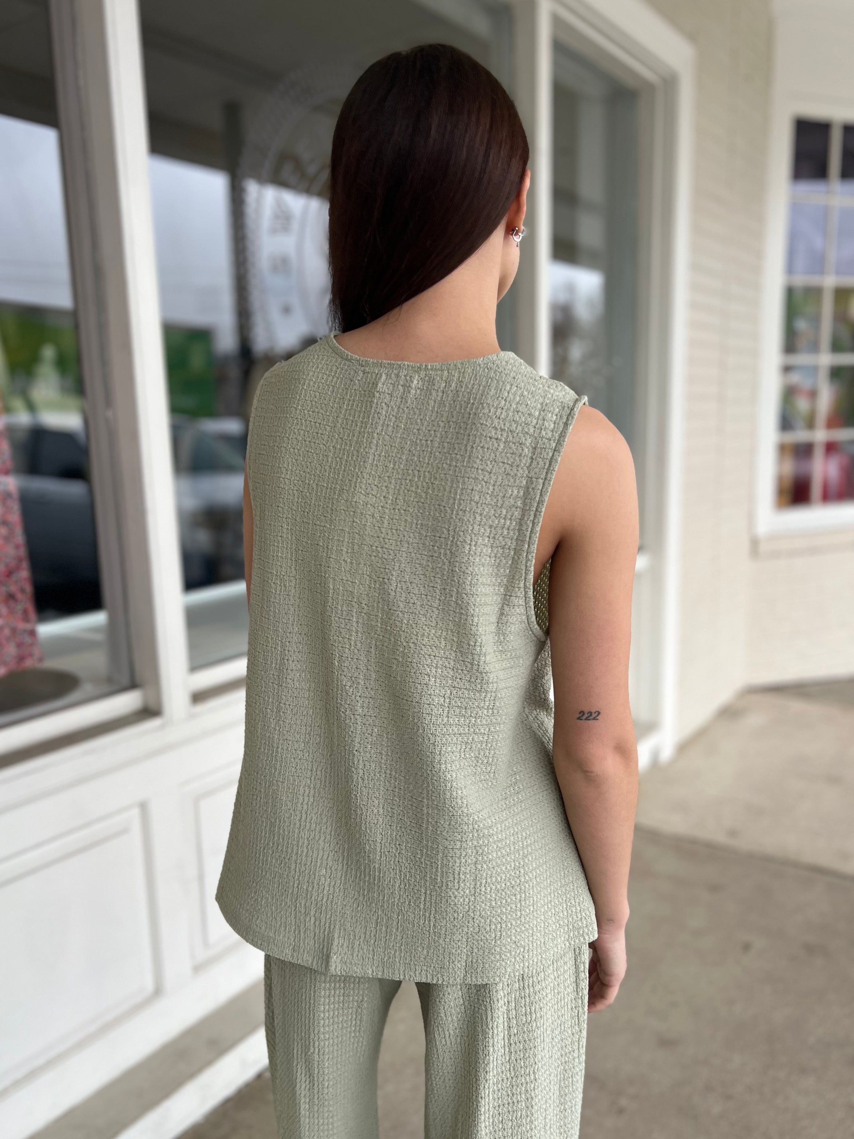 By Together | Cerena Tie Front Top | Sweetest Stitch Boutique