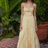 By Together | Crystal Strapless Midi Dress | Sweetest Stitch Boutique