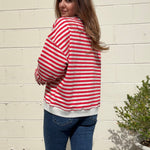 Miou Muse | Athena Striped Pullover | Sweetest Stitch Boutique