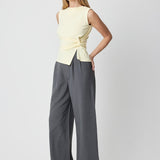 Mod Ref | Josephine Sleeveless Twist Front Top | Sweetest Stitch RVA