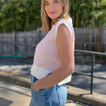 Miou Muse | Free Falling Striped Top | Sweetest Stitch