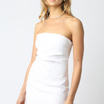 Olivaceous | Mari Strapless Mini Dress | Sweetest Stitch Boutique RVA
