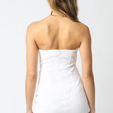 Olivaceous | Mari Strapless Mini Dress | Sweetest Stitch Boutique RVA