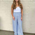 Olivaceous | Kenny Striped Wide Leg Flare Pants | Sweetest Stitch 