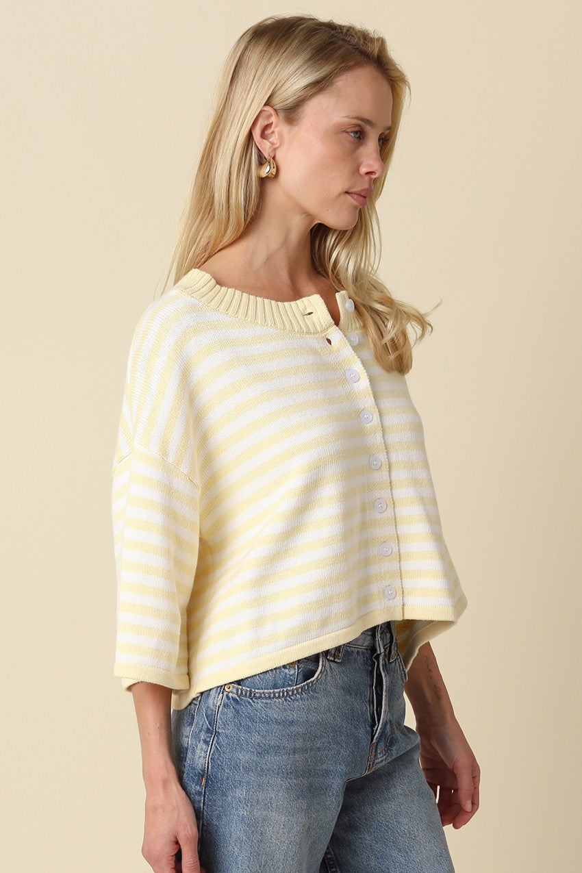 Olivaceous | Kat Knit Button Front Top | Sweetest Stitch Boutique RVA