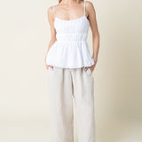 Olivaceous | Adele Linen Wide Leg Pants | Sweetest Stitch Boutique
