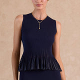 Current Air | Hallie Sleeveless Knit Top | Sweetest Stitch Boutique VA