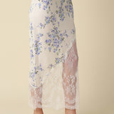 Olivaceous | Magnolia Floral Midi Skirt | Sweetest Stitch Boutique RVA
