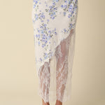 Olivaceous | Magnolia Floral Midi Skirt | Sweetest Stitch Boutique RVA