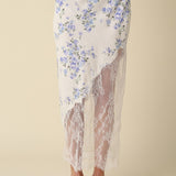 Olivaceous | Magnolia Floral Midi Skirt | Sweetest Stitch Boutique RVA