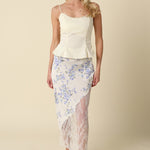 Olivaceous | Magnolia Floral Midi Skirt | Sweetest Stitch Boutique RVA