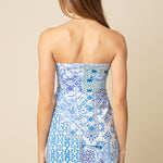 Olivaceous | Lana Strapless Tie Front Mini Dress | Sweetest Stitch RVA