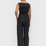 Mod Ref | Maeve Sleeveless Top - Black | Sweetest Stitch Boutique RVA
