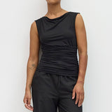 Mod Ref | Maeve Sleeveless Top - Black | Sweetest Stitch Boutique RVA