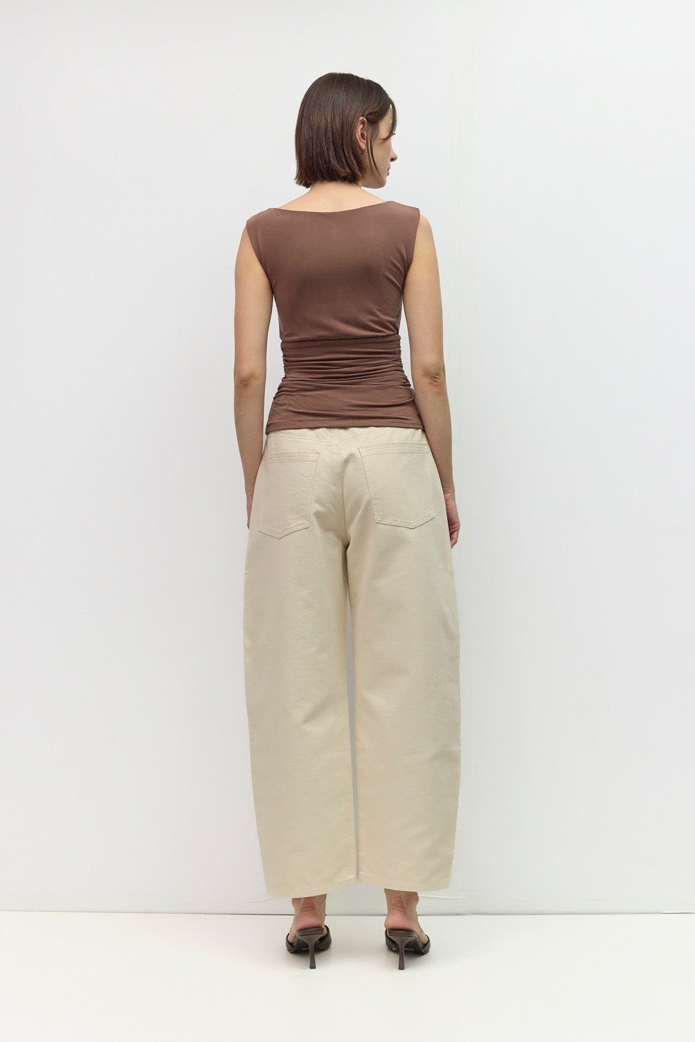Mod Ref | Maeve Sleeveless Top - Brown | Sweetest Stitch Boutique