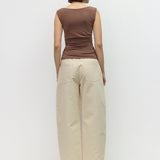Mod Ref | Maeve Sleeveless Top - Brown | Sweetest Stitch Boutique