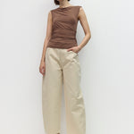 Mod Ref | Maeve Sleeveless Top - Brown | Sweetest Stitch Boutique