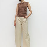 Mod Ref | Maeve Sleeveless Top - Brown | Sweetest Stitch Boutique
