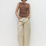 Mod Ref | Maeve Sleeveless Top - Brown | Sweetest Stitch Boutique