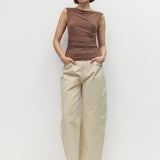Mod Ref | Maeve Sleeveless Top - Brown | Sweetest Stitch Boutique