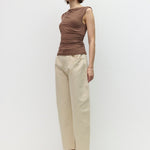 Mod Ref | Maeve Sleeveless Top - Brown | Sweetest Stitch Boutique