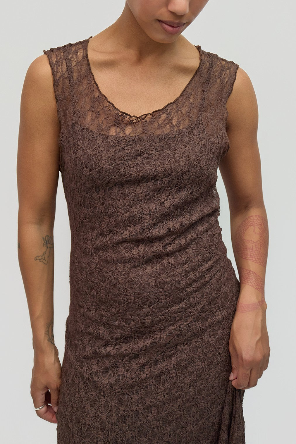 Mod Ref | Jaylin Lace Midi Dress | Sweetest Stitch Boutique Richmond