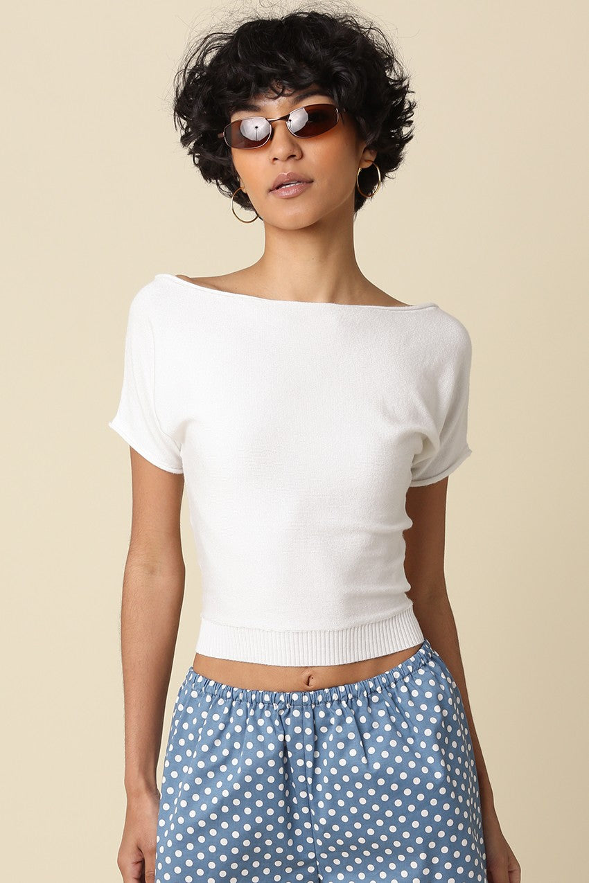 Olivaceous | Jordan Knit Top - Butter | Sweetest Stitch Boutique