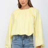 Fate | Dani Gathered Top | Sweetest Stitch Boutique Richmond VA