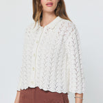 Current Air | Samantha Open Knit Cardigan | Sweetest Stitch Boutique