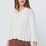 Current Air | Samantha Open Knit Cardigan | Sweetest Stitch Boutique