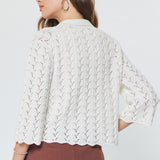 Current Air | Samantha Open Knit Cardigan | Sweetest Stitch Boutique