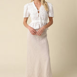 Olivaceous | Zuri Linen Maxi Skirt | Sweetest Stitch Boutique Richmond