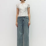 Mod Ref | Madison Tie Neck Top | Sweetest Stitch Boutique Richmond