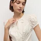 Mod Ref | Madison Tie Neck Top | Sweetest Stitch Boutique Richmond