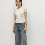 Mod Ref | Madison Tie Neck Top | Sweetest Stitch Boutique Richmond