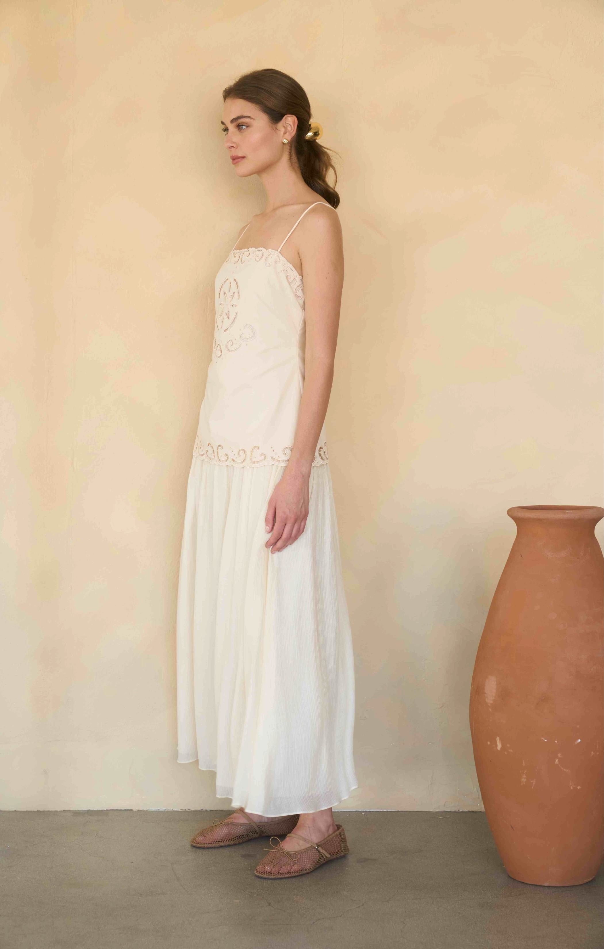 Moon River | Clementine Midi Dress | Sweetest Stitch Boutique RVA