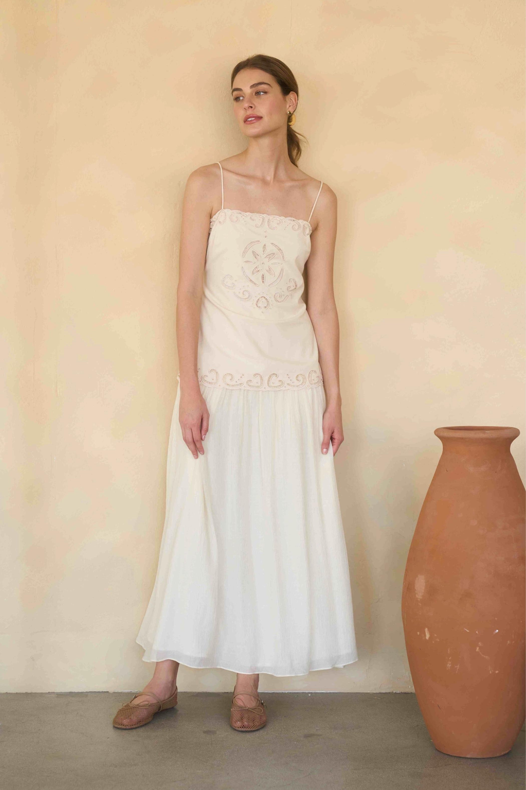Moon River | Clementine Midi Dress | Sweetest Stitch Boutique RVA