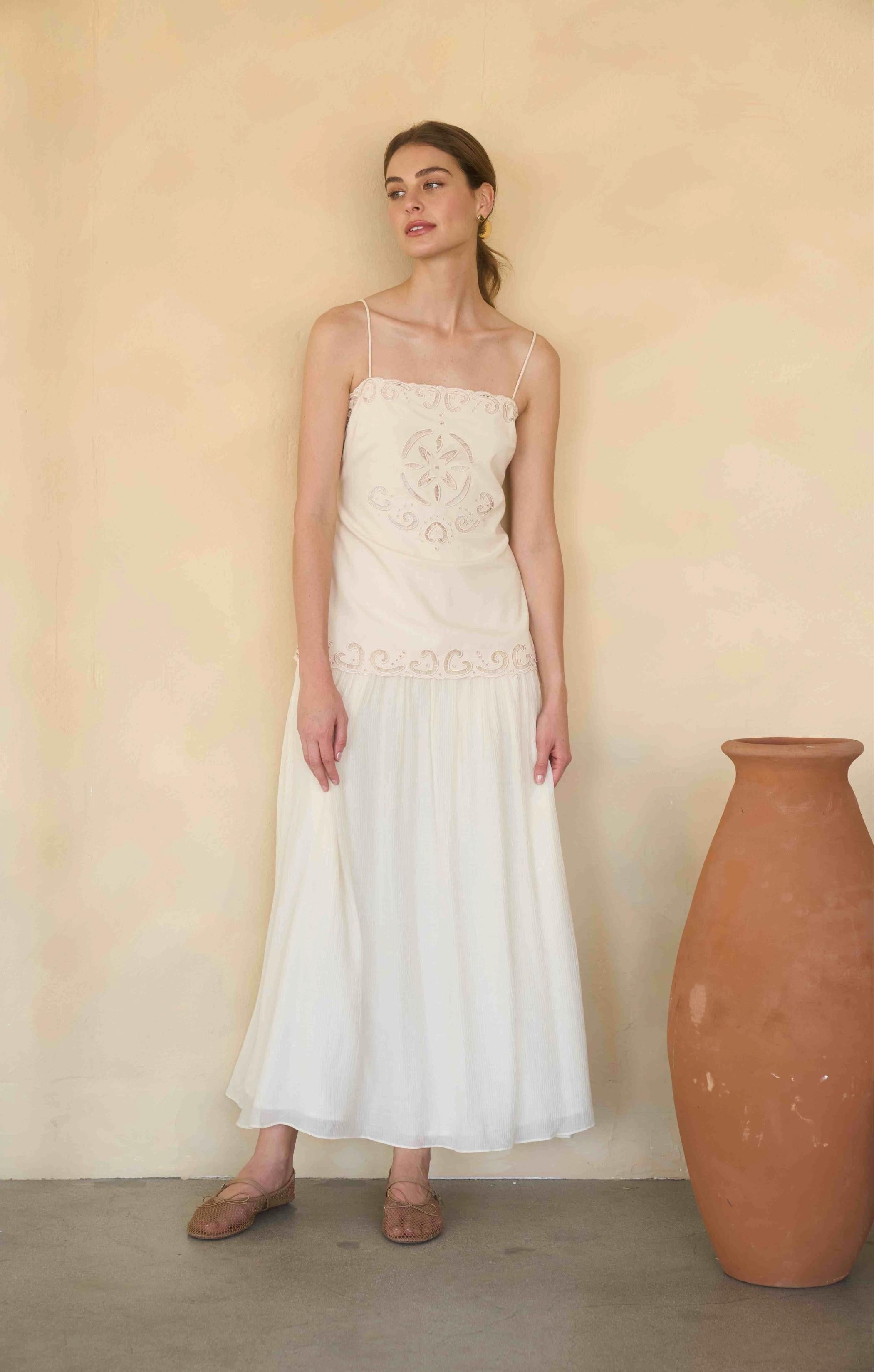 Moon River | Clementine Midi Dress | Sweetest Stitch Boutique RVA